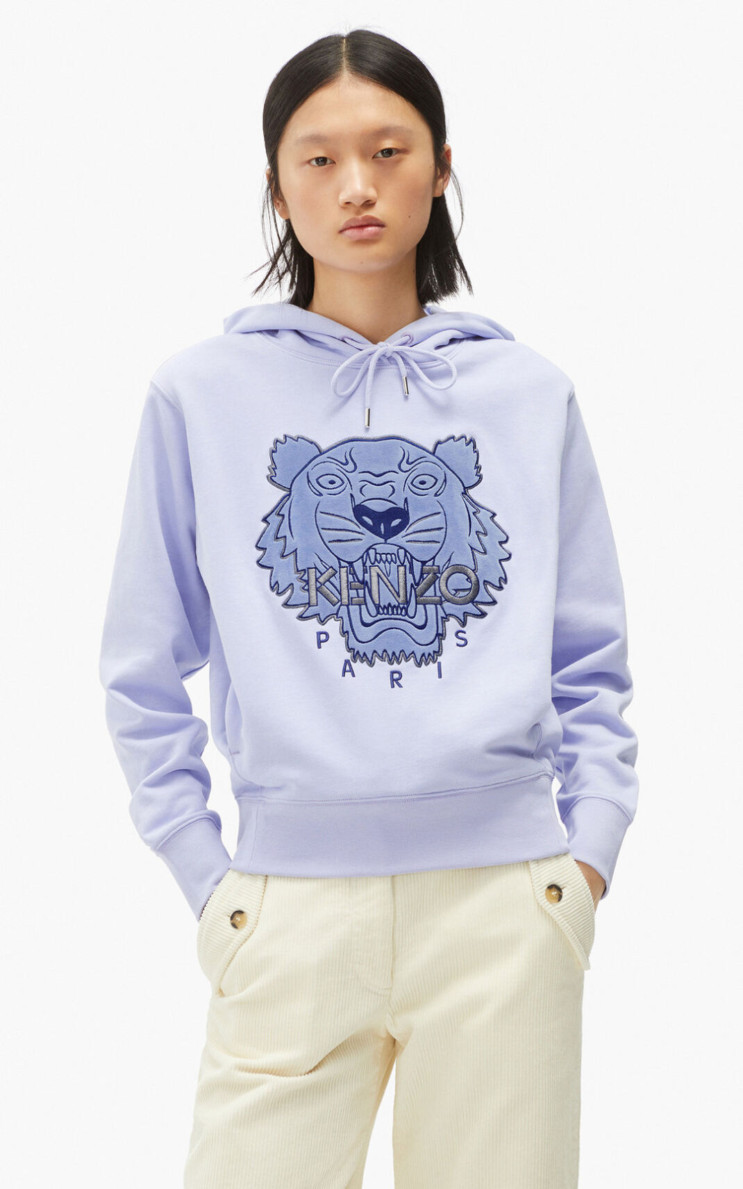 Kenzo The Vinter Capsule Tiger Huvtröja Dam | 93624-WHQA